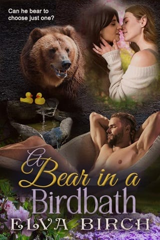 A Bear in a Birdbath by Elva Birch