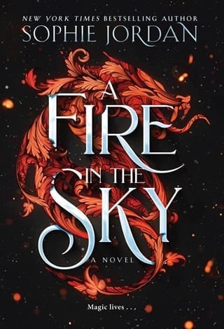 A Fire in the Sky by Sophie Jordan