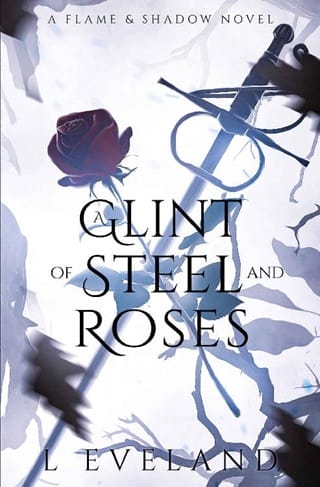 A Glint of Steel and Roses by L Eveland