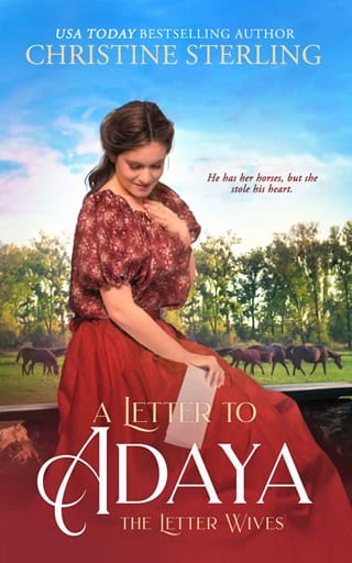 A Letter to Adaya by Christine Sterling