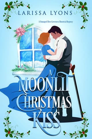 A Moonlit Christmas Kiss by Larissa Lyons