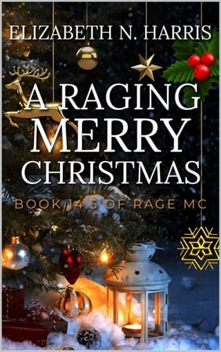 A Raging Merry Christmas by Elizabeth N. Harris