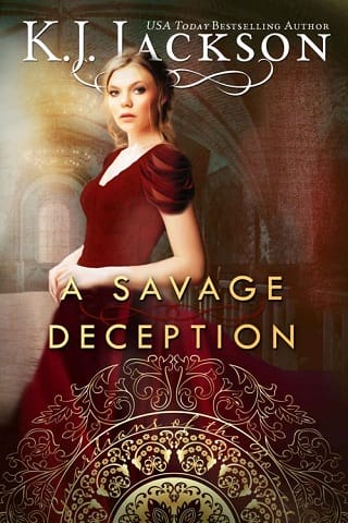 A Savage Deception by K.J. Jackson