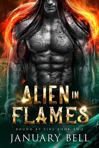 Alien In Flames by January Bell