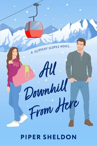 All Downhill From Here by Piper Sheldon