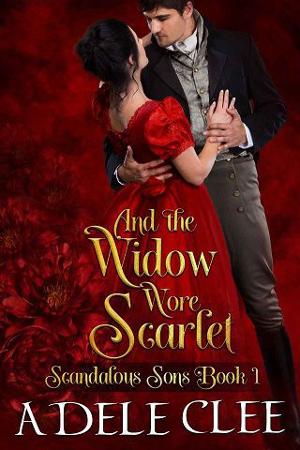 And the Widow Wore Scarlet by Adele Clee