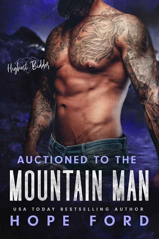 Auctioned to the Mountain Man by Hope Ford
