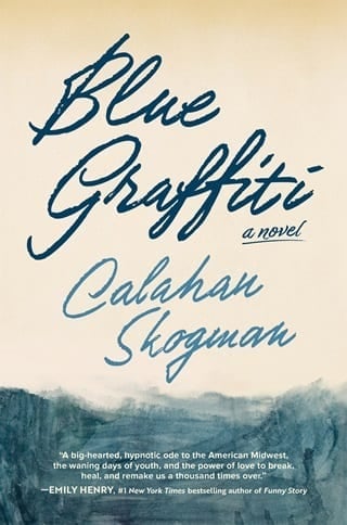 Blue Graffiti by Calahan Skogman