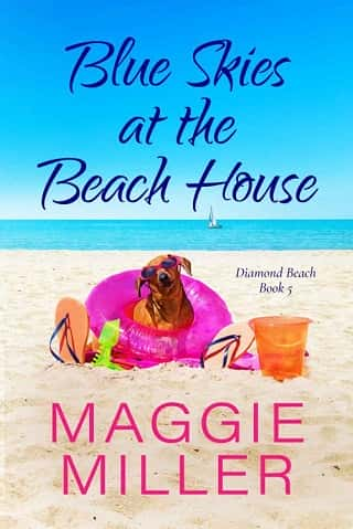 Blue Skies at the Beach House by Maggie Miller