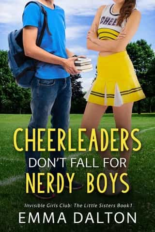 Cheerleaders Don’t Fall For Nerdy Boys by Emma Dalton