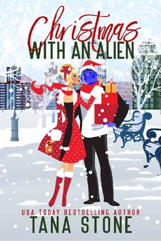 Christmas with an Alien by Tana Stone