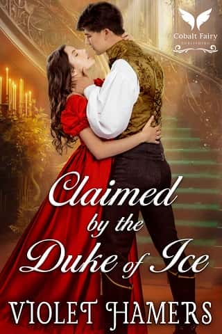 Claimed By the Duke of Ice by Violet Hamers