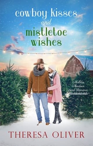 Cowboy Kisses and Mistletoe Wishes by Theresa Oliver