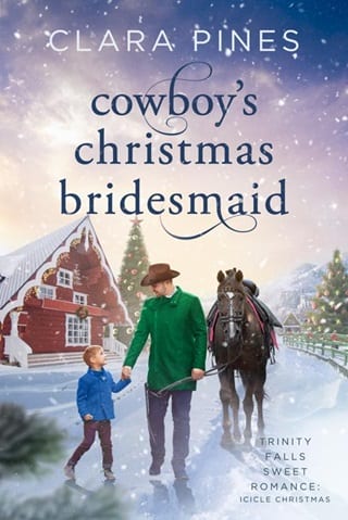 Cowboy’s Christmas Bridesmaid by Clara Pines