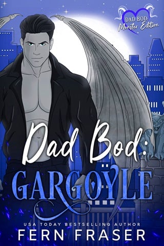 Dad Bod Gargoyle by Fern Fraser