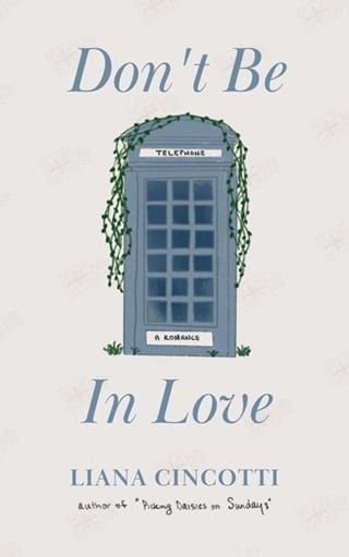 Don’t Be in Love by Liana Cincotti