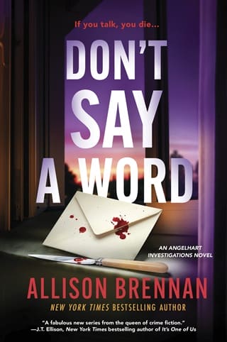 Don’t Say a Word by Allison Brennan