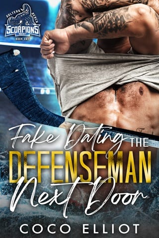 Fake Dating the Defenseman Next Door by Coco Elliot