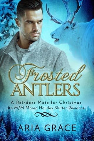 Frosted Antlers by Aria Grace