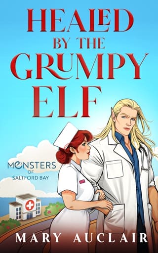 Healed By the Grumpy Elf by Mary Auclair
