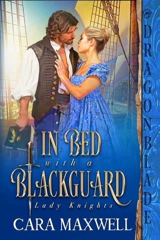 In Bed with a Blackguard by Cara Maxwell