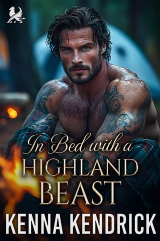 In Bed with a Highland Beast by Kenna Kendrick