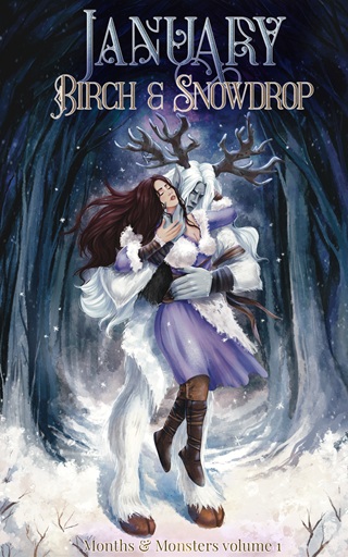 January: Birch & Snowdrop by L. R. & A.A Nighvryn