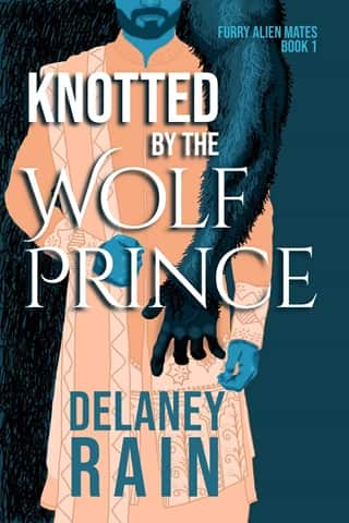 Knotted By the Wolf Prince by Delaney Rain