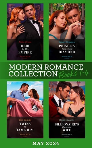 Modern Romance Collection May 2024 Books #1-4 by Abby Green