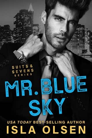 Mr Blue Sky by Isla Olsen