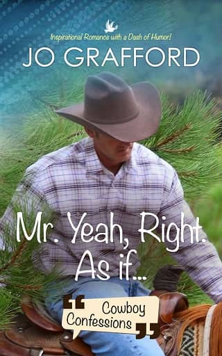 Mr. Yeah, Right. As If by Jo Grafford
