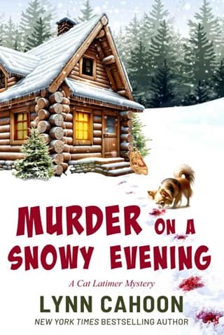 Murder On A Snowy Evening by Lynn Cahoon