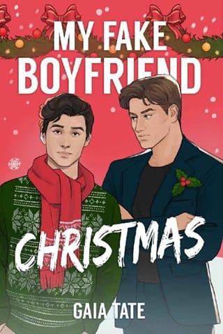 My Fake Boyfriend Christmas by Gaia Tate