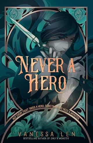 Never a Hero by Vanessa Len