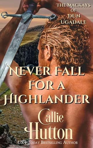 Never Fall for a Highlander by Callie Hutton