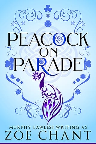 Peacock on Parade by Zoe Chant