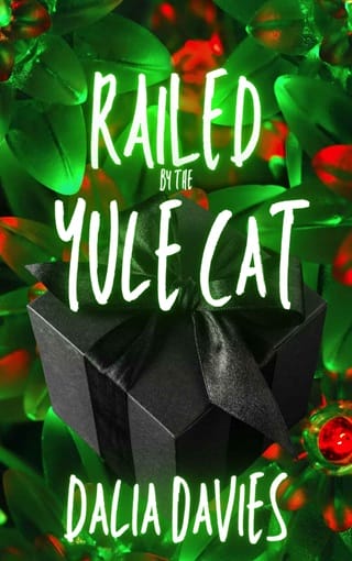 Railed By the Yule Cat by Dalia Davies