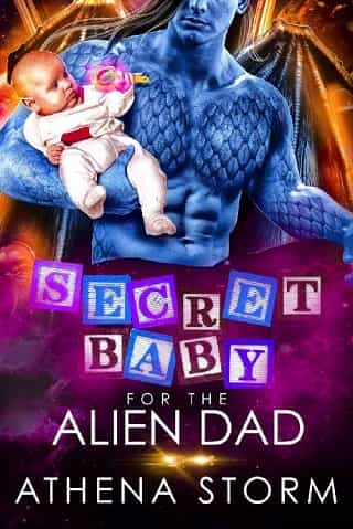 Secret Baby for the Alien Dad by Athena Storm