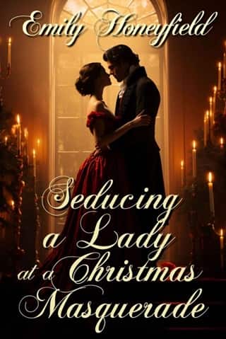 Seducing a Lady at a Christmas Masquerade by Emily Honeyfield