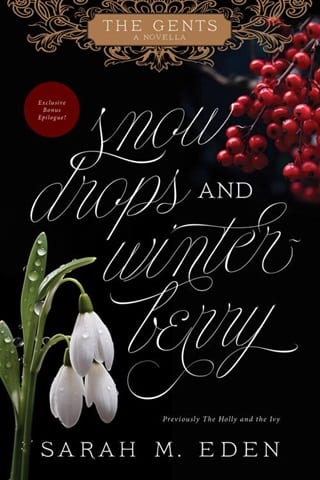 Snowdrops and Winterberry by Sarah M. Eden