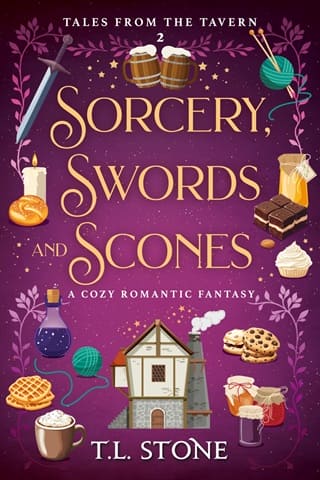 Sorcery, Swords & Scones by T.L. Stone
