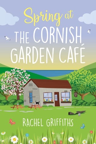 Spring at The Cornish Garden Café by Rachel Griffiths