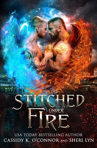 Stitched Under Fire by Cassidy K. O’Connor