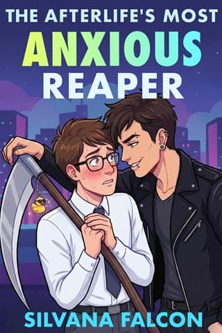 The Afterlife’s Most Anxious Reaper by Silvana Falcon