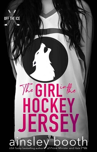 The Girl in the Hockey Jersey by Ainsley Booth