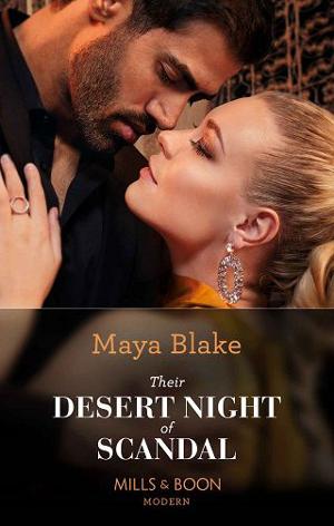 Their Desert Night of Scandal by Maya Blake