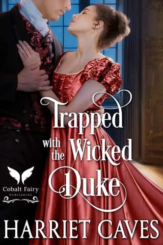 Trapped with a Wicked Duke by Harriet Caves