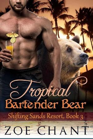 Tropical Bartender Bear by Zoe Chant