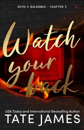 Watch Your Back by Tate James