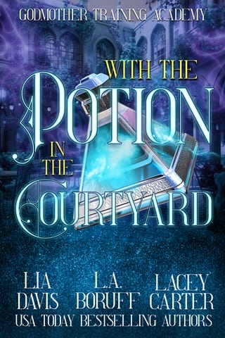 With the Potion in the Courtyard by Lia Davis